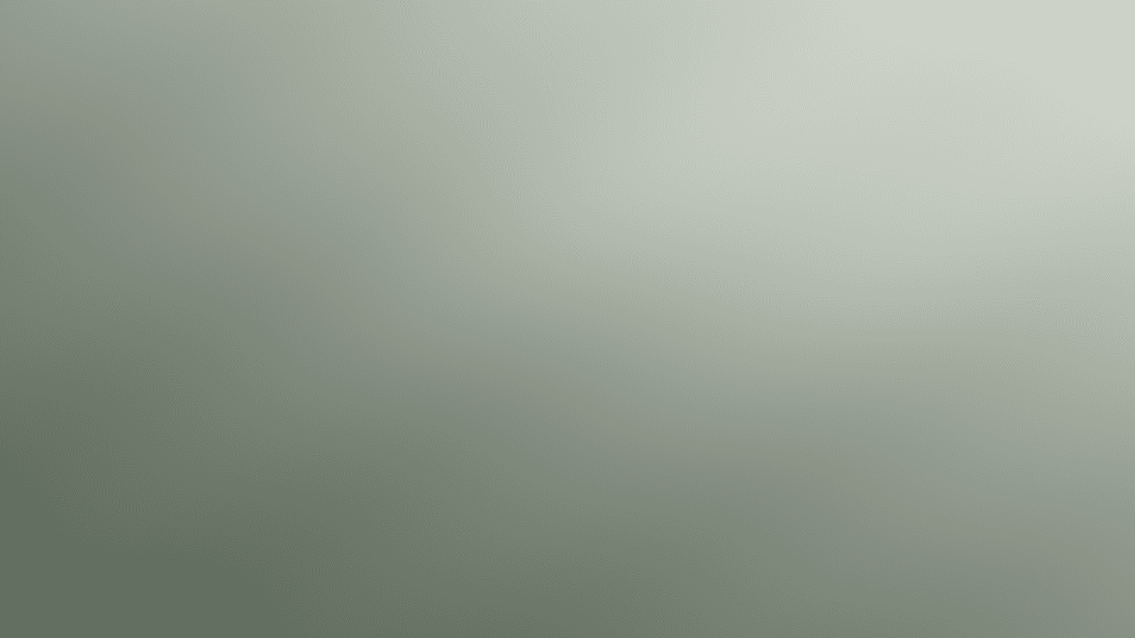 A soft sage gradient, standing in for a photograph of the studio.